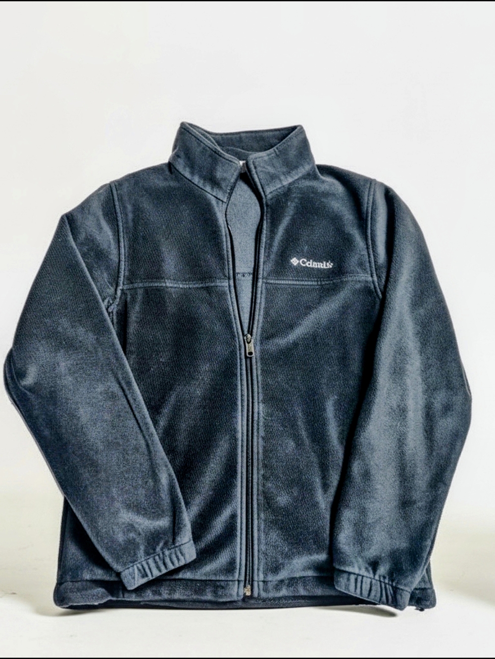 Columbia Navy Blue Full-Zip Men's Fleece Jacket
